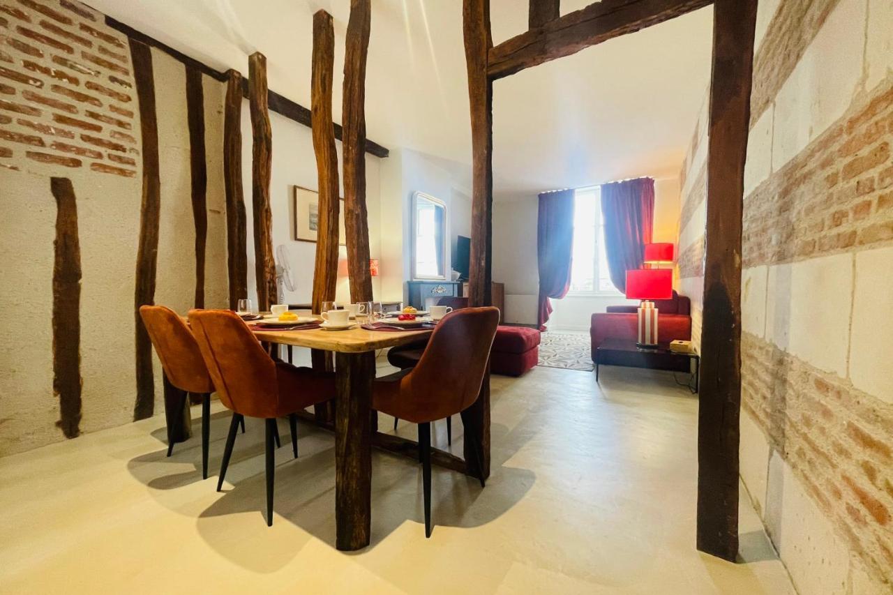 Splendid Apartment At The Foot Of The Castle Of Amboise - View Of The Loir 외부 사진