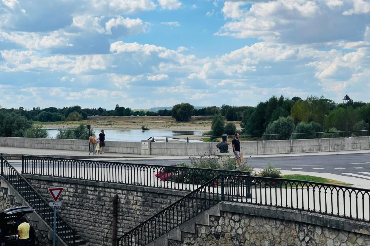 Splendid Apartment At The Foot Of The Castle Of Amboise - View Of The Loir 외부 사진